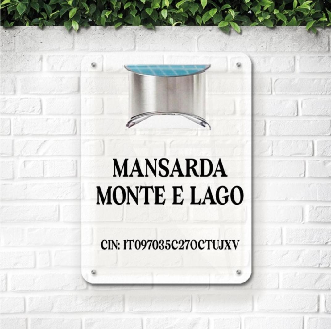Mansarda Fra Monte E Lago Esino Lario Экстерьер фото